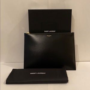 Black Saint Laurent Pouch